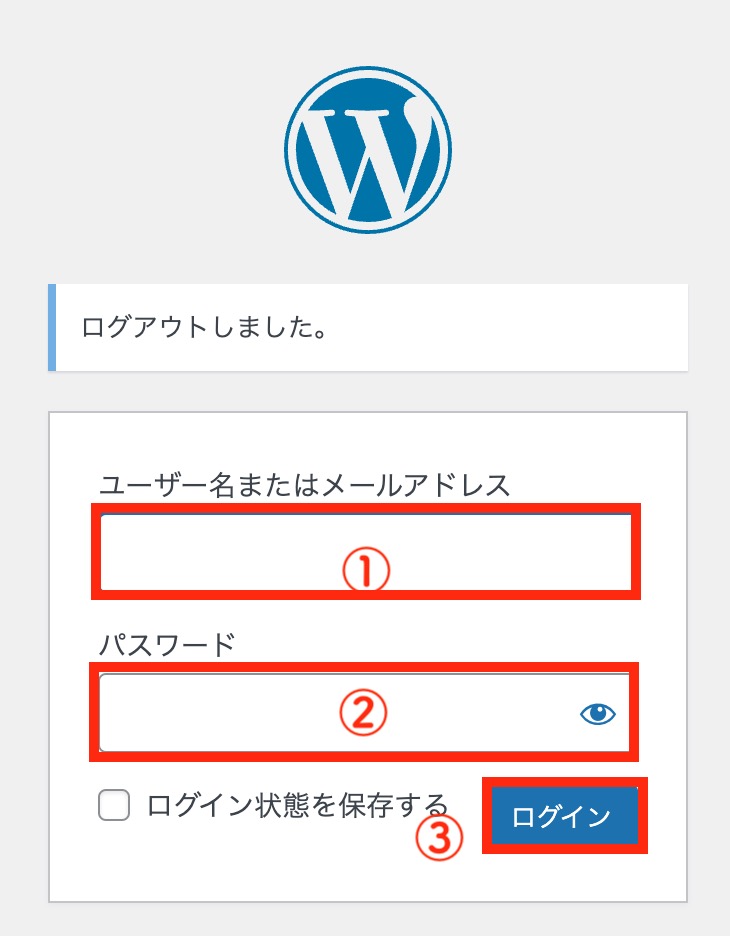 WordPress-Login